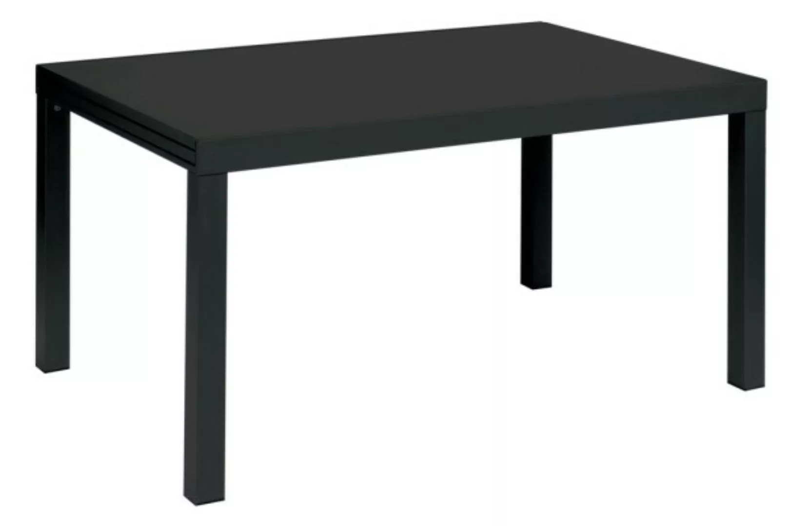 Ausziehbarer Tisch Sofy 140/280x90x75 cm schwarz günstig online kaufen