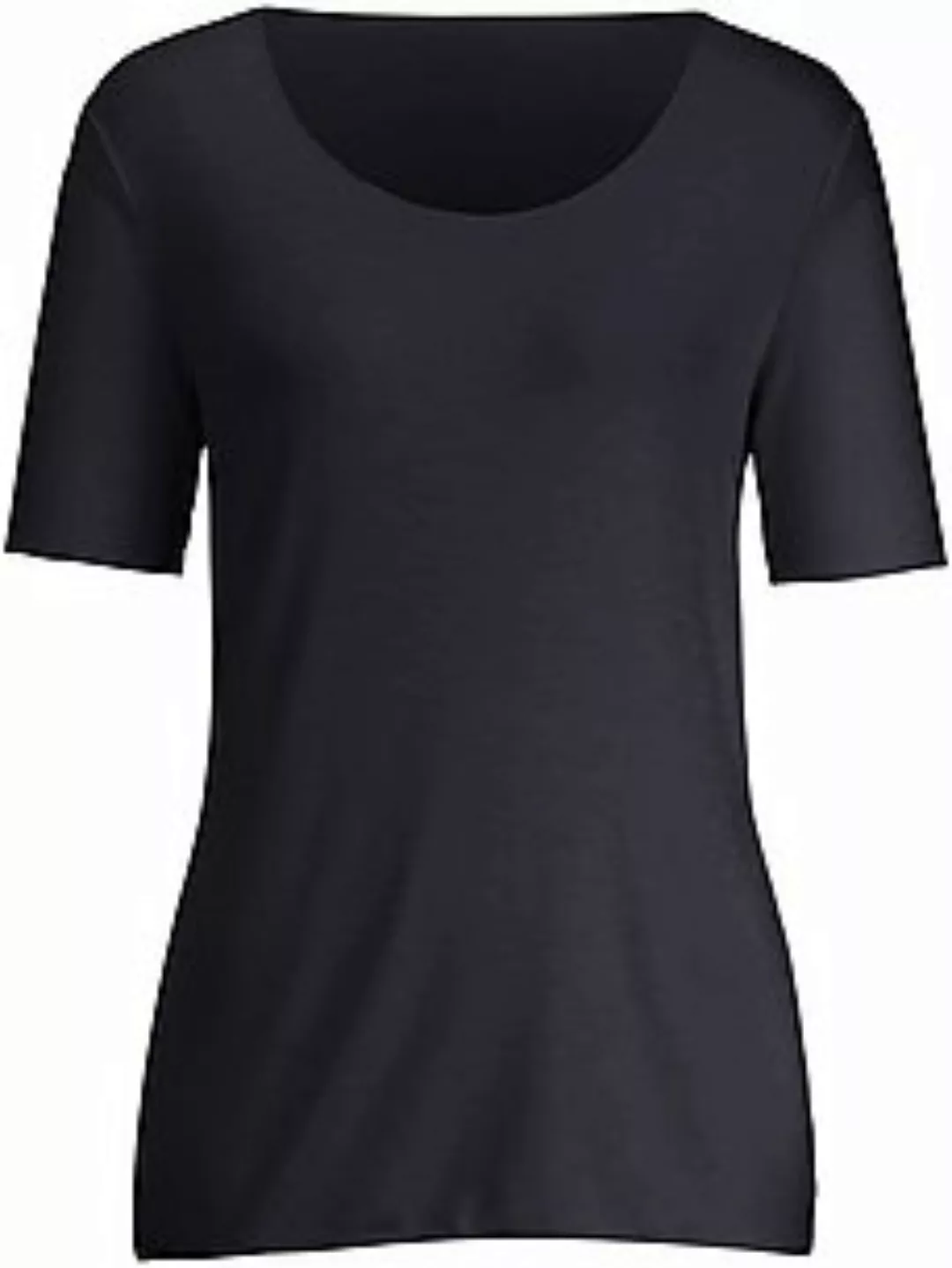 Rundhals-Shirt langem 1/2-Arm Peter Hahn blau günstig online kaufen