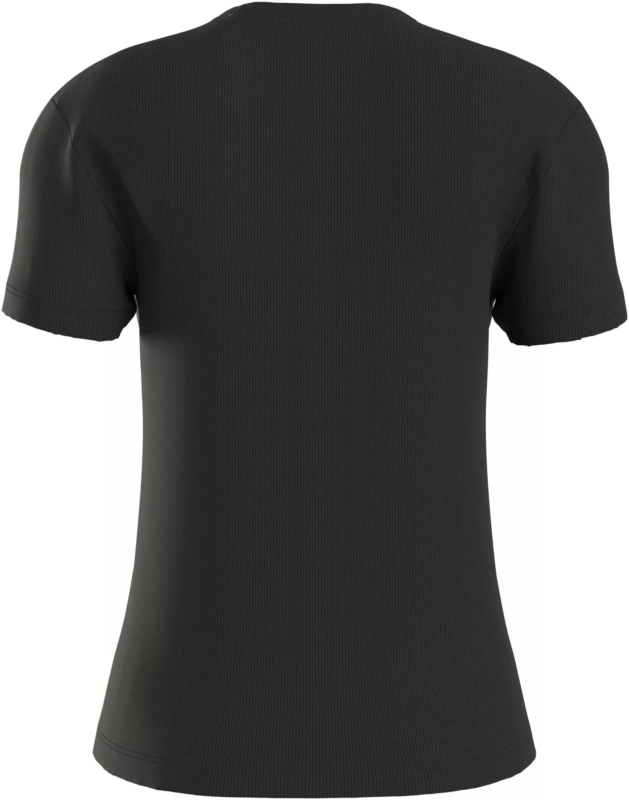 Calvin Klein Jeans Plus T-Shirt "PLUS WOVEN LABEL RIB REGULAR TEE" günstig online kaufen