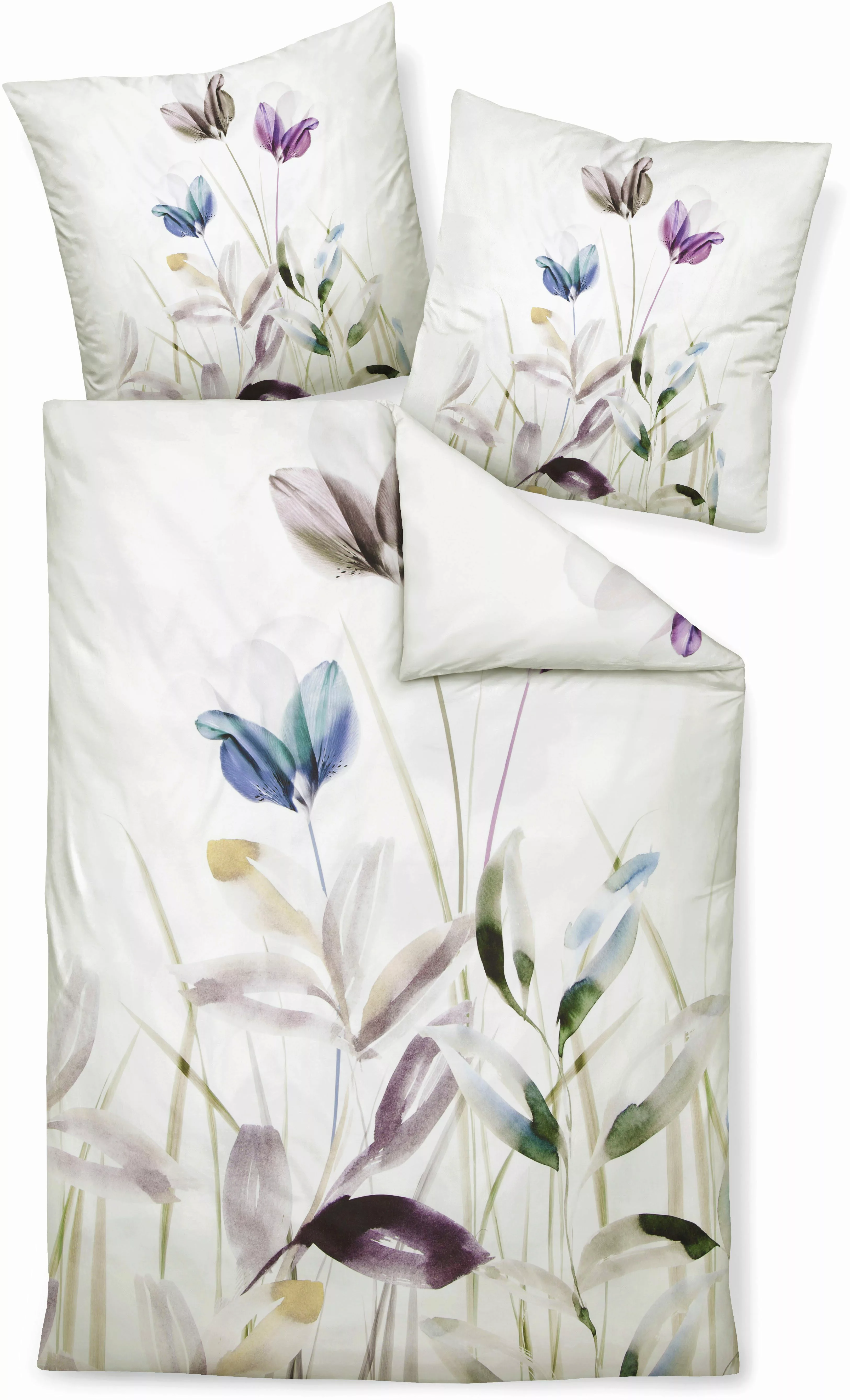 Janine Bettwäsche »Mako-Satin42140 05«, mit Reissverschluss günstig online kaufen