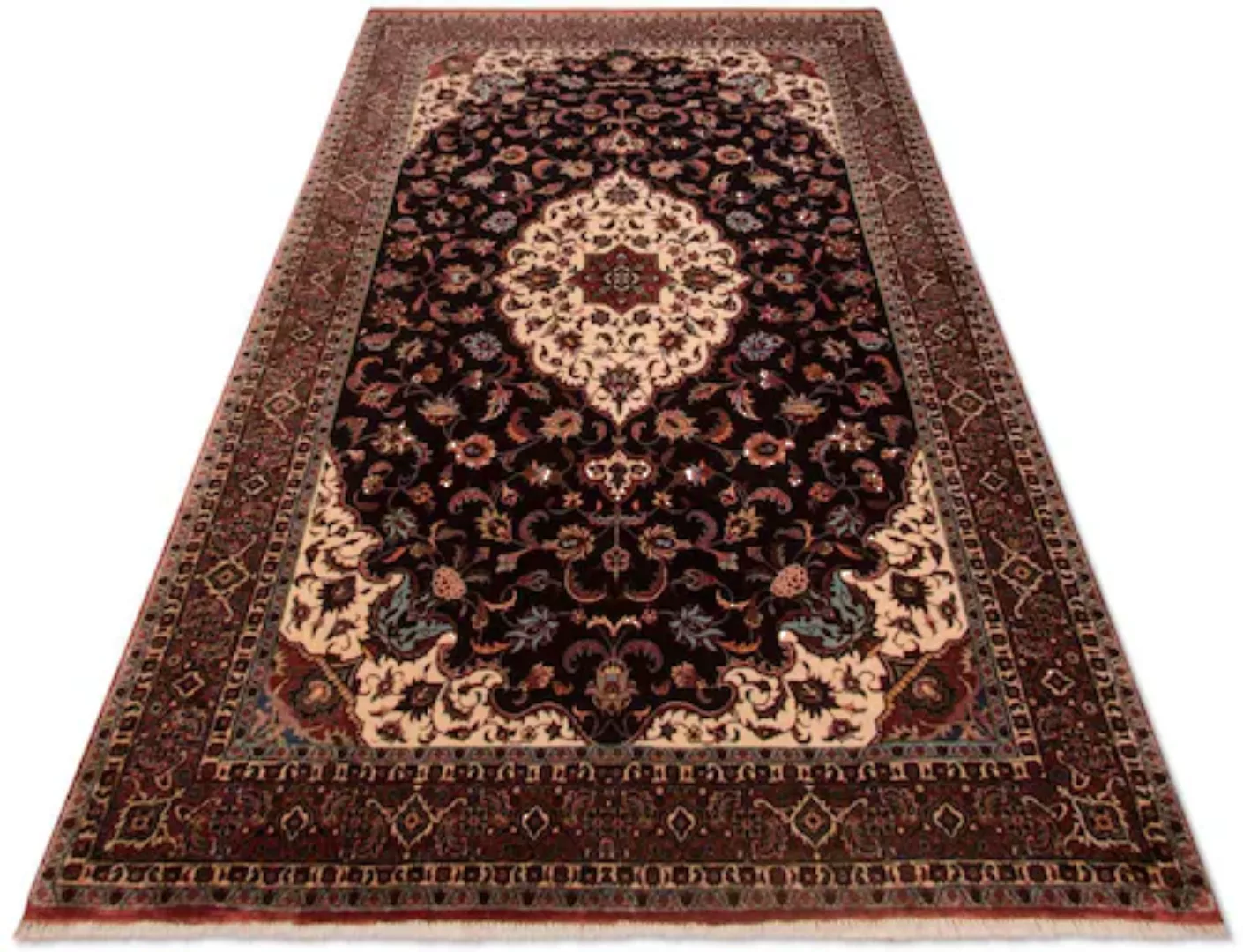 morgenland Teppich »Bidjar Takab Teppich handgeknüpft blau«, rechteckig, ha günstig online kaufen
