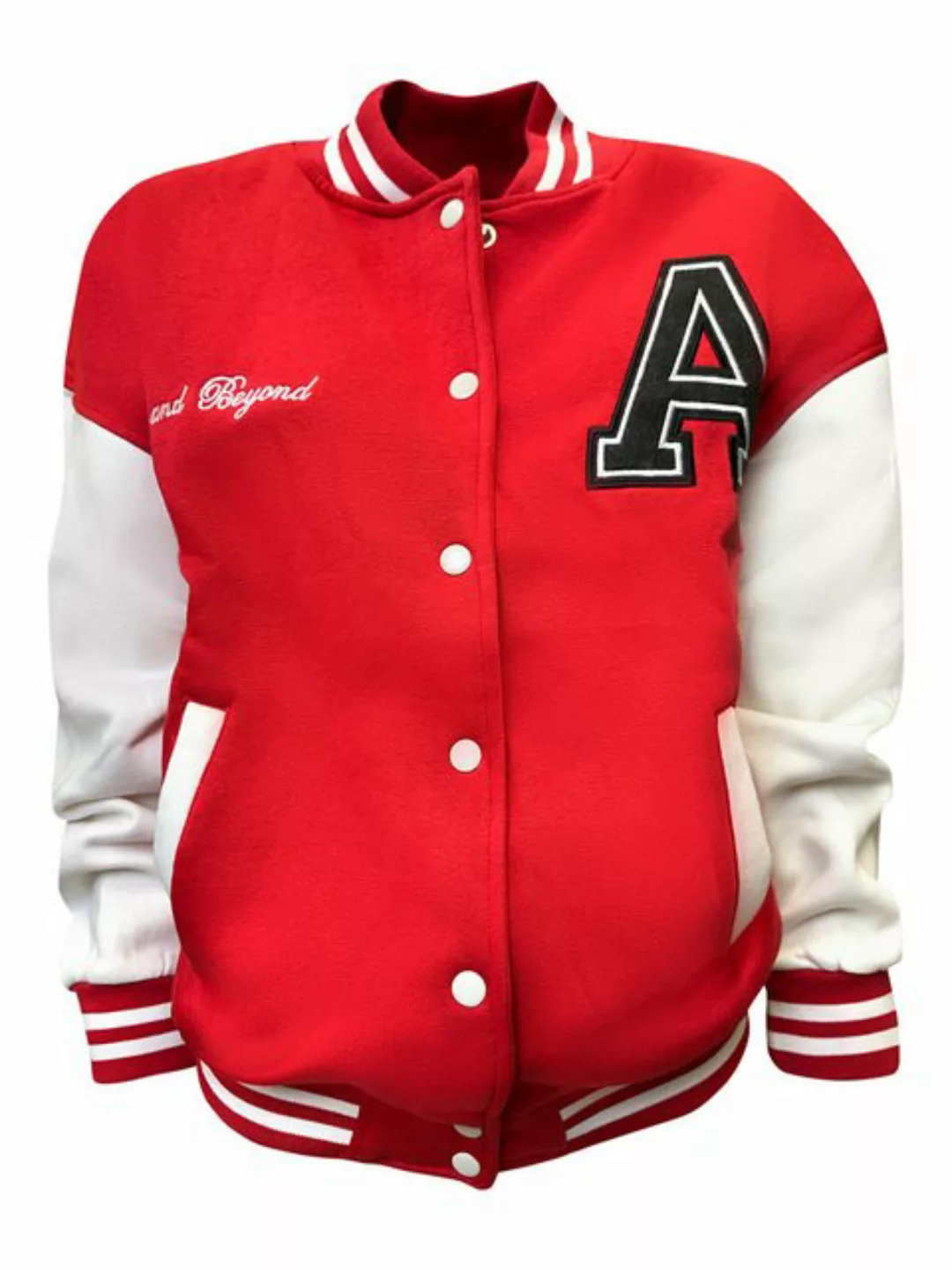 Worldclassca Collegejacke Worldclassca Collegejacke Aufnähern Sweatjacke Üb günstig online kaufen