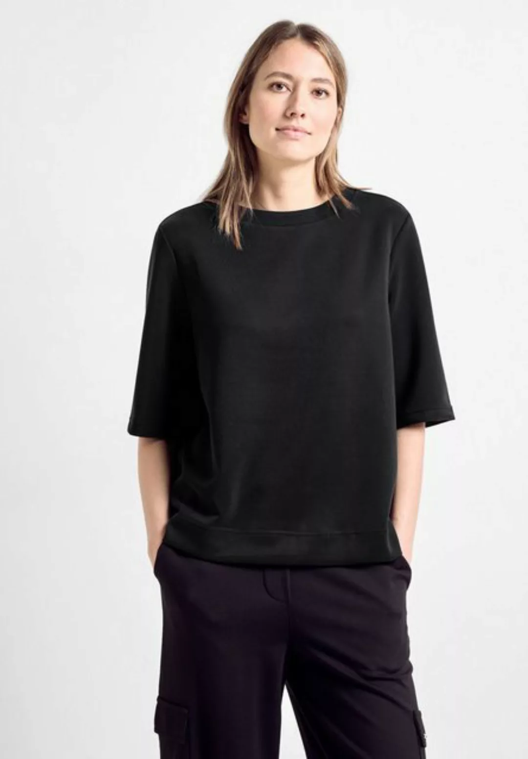 Cecil Sweatshirt mit halben Ärmeln günstig online kaufen