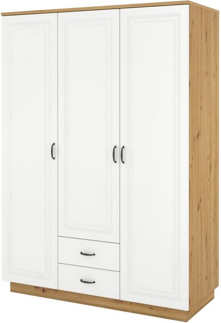 Küchen-Preisbombe Kleiderschrank Stilo Garderobenschrank 180 cm Landhaus We günstig online kaufen