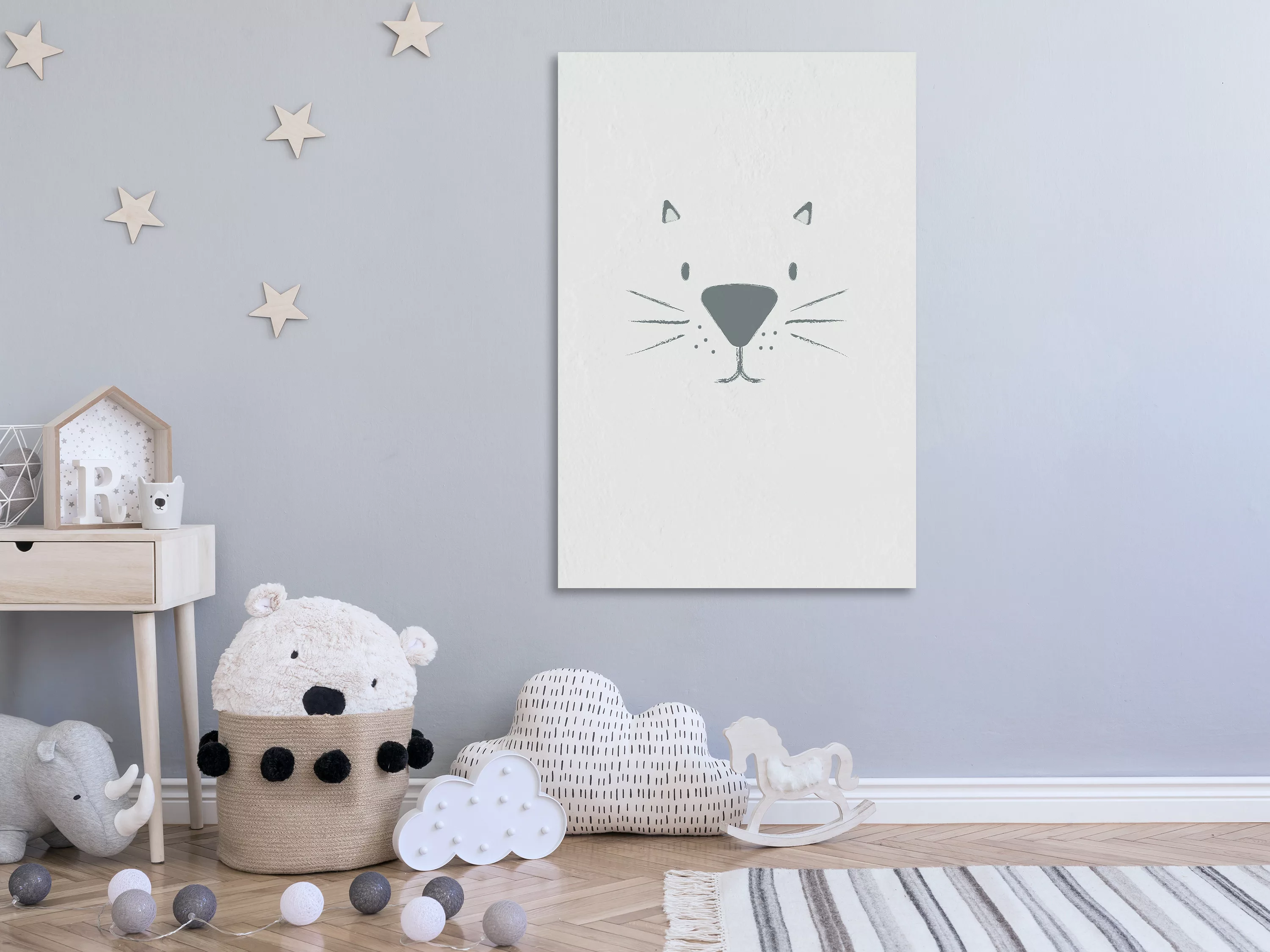 Wandbild - Cat's Face (1 Part) Vertical günstig online kaufen