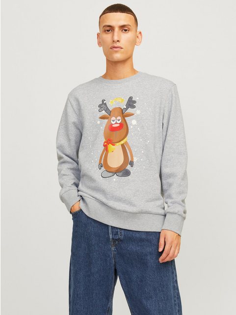 Jack & Jones Sweatshirt JJXMAS JOLLY SWEAT CREW NECK günstig online kaufen