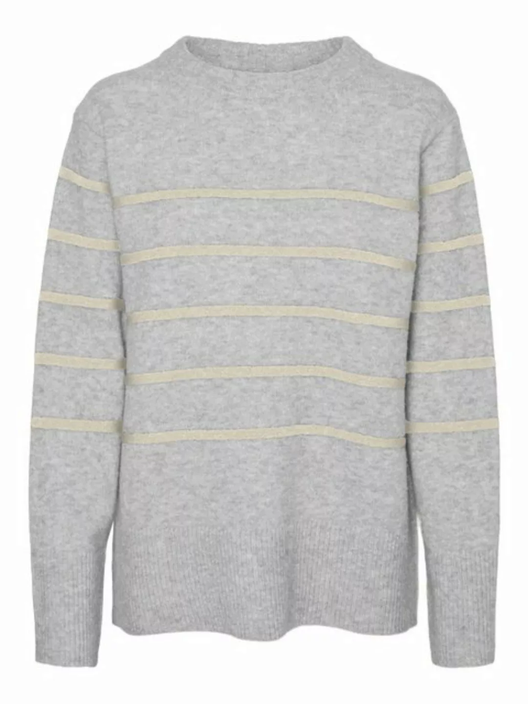 Vero Moda Strickpullover VMFLAWLESS LS O-NECK PULLOVER GA NOOS günstig online kaufen