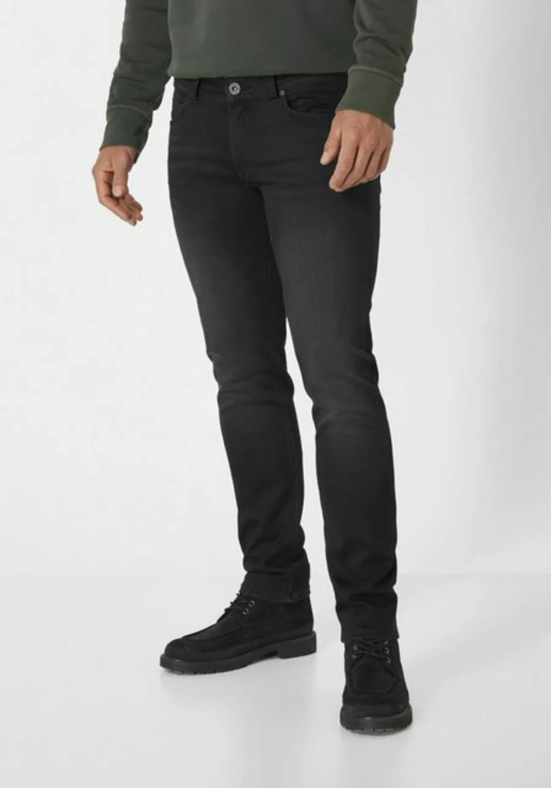 Paddock's Slim-fit-Jeans DEAN Schwarze Jogg Denim Jeans mit Stretch günstig online kaufen