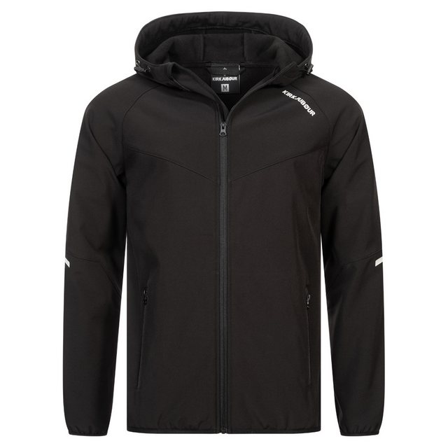 KIRKJUBOUR Softshelljacke Njordr wasserdicht bis 10.000 mm Wassersäule günstig online kaufen