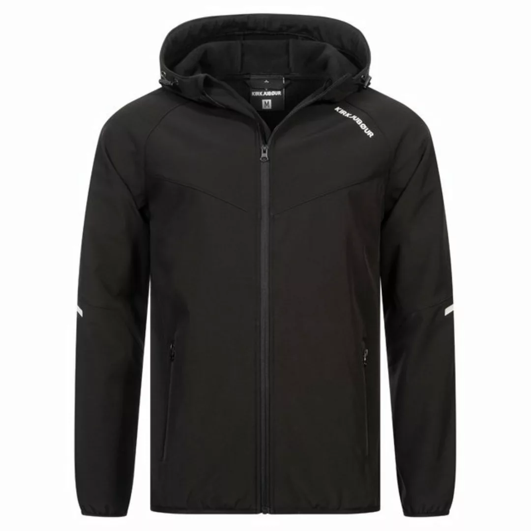 KIRKJUBOUR Softshelljacke Njordr wasserdicht bis 10.000 mm Wassersäule günstig online kaufen