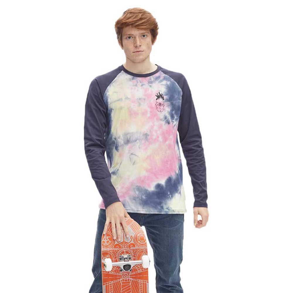 Hydroponic Skate Burn Langarm-t-shirt M Navy / Tie Dye günstig online kaufen