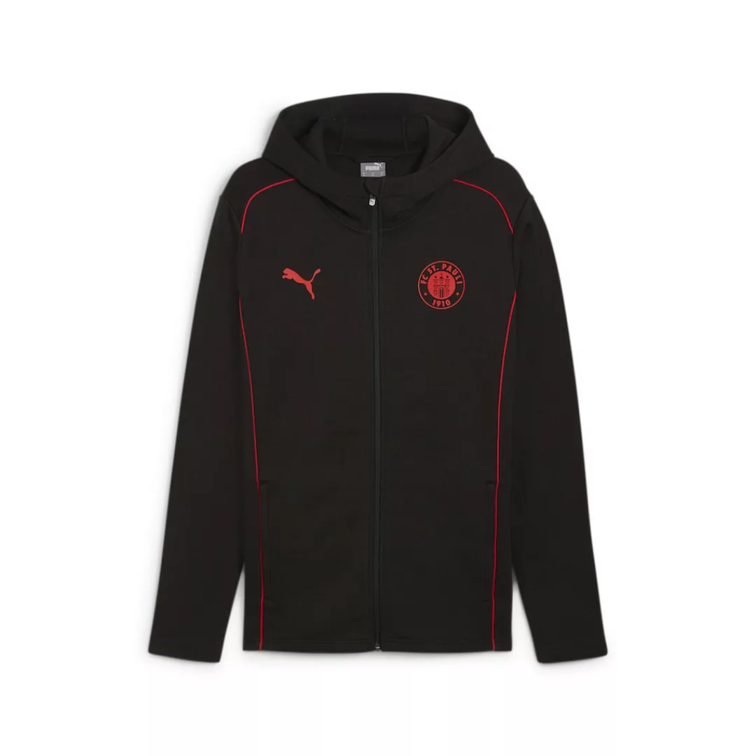 PUMA Sweatjacke "FC St. Pauli Casuals Kapuzenjacke Herren" günstig online kaufen