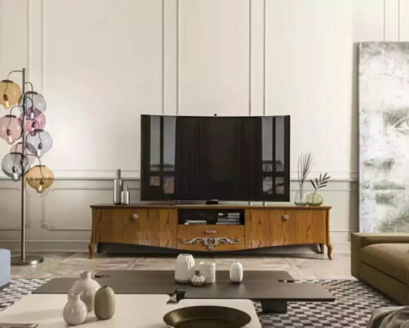 JVmoebel TV-Schrank Braun TV-Ständer rtv Wohnzimmer Design TV-Schrank Holz günstig online kaufen