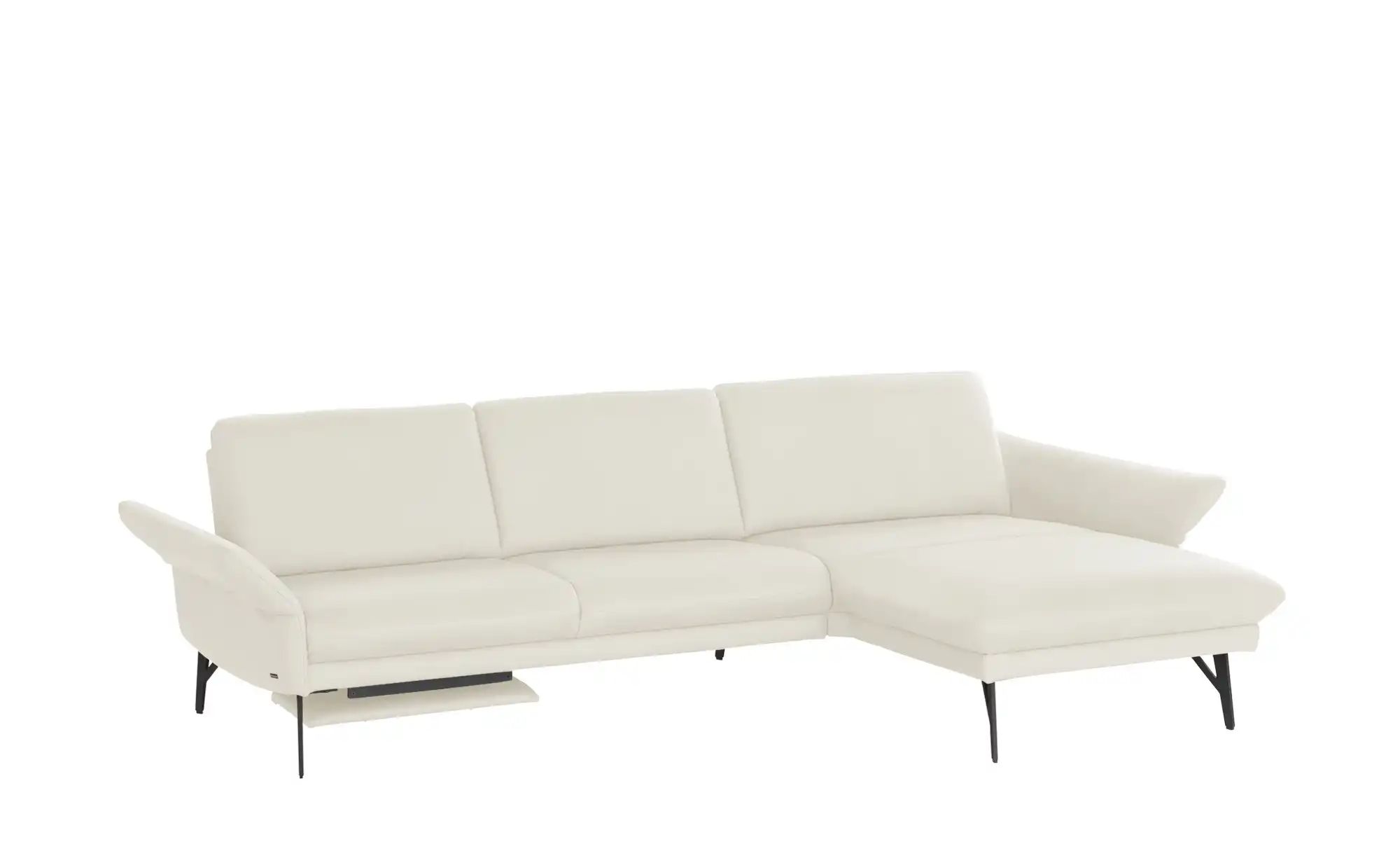 himolla Ecksofa Echtleder 1928 ¦ weiß ¦ Maße (cm): B: 296 H: 85 T: 175.0 Po günstig online kaufen