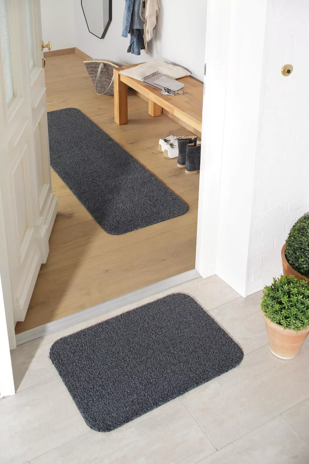Home affaire Fußmatte »Willa«, rechteckig, In- und Outdoor geeignet, waschb günstig online kaufen
