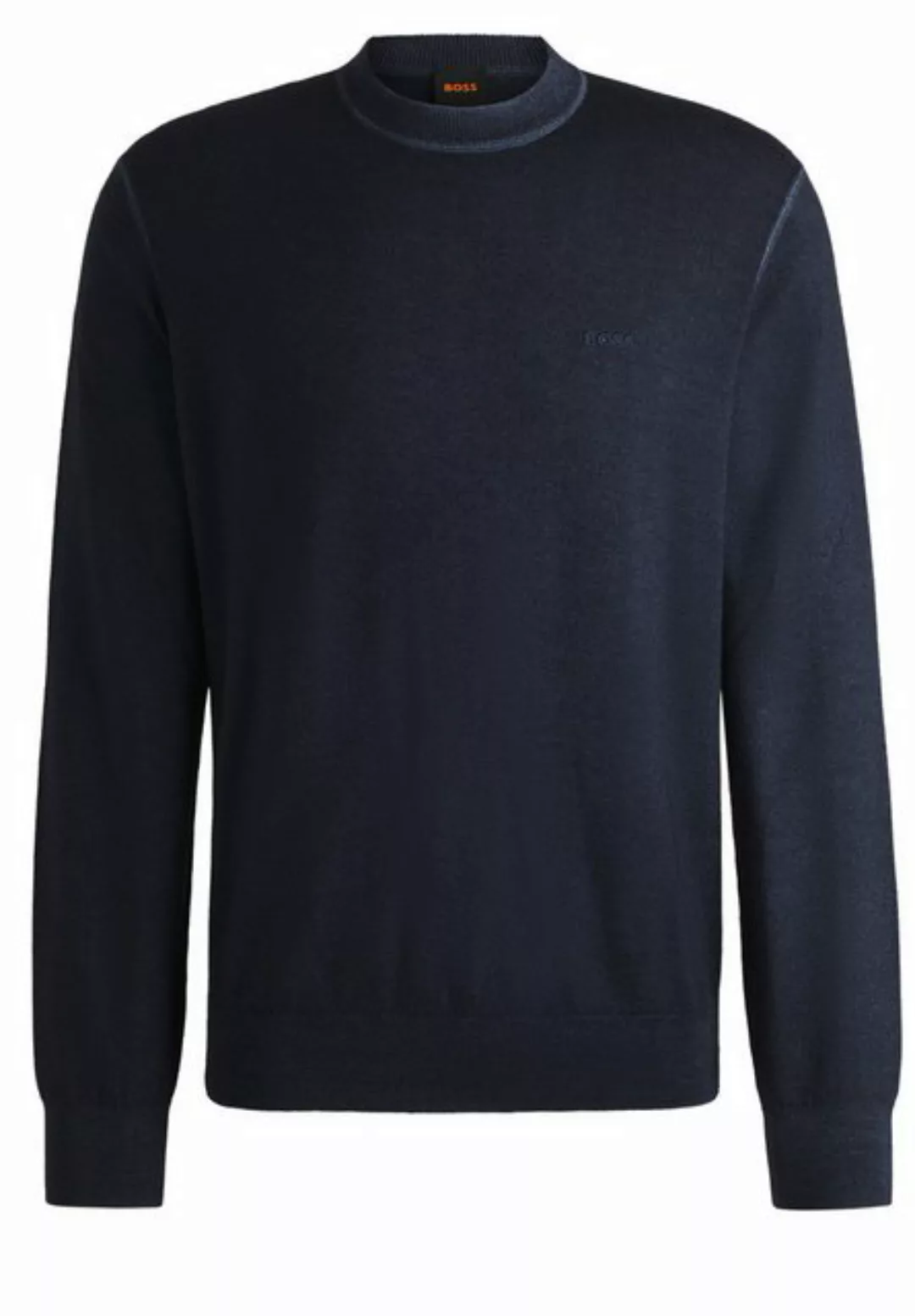 BOSS Pullover Astefano Wolle Navy - Größe 3XL günstig online kaufen