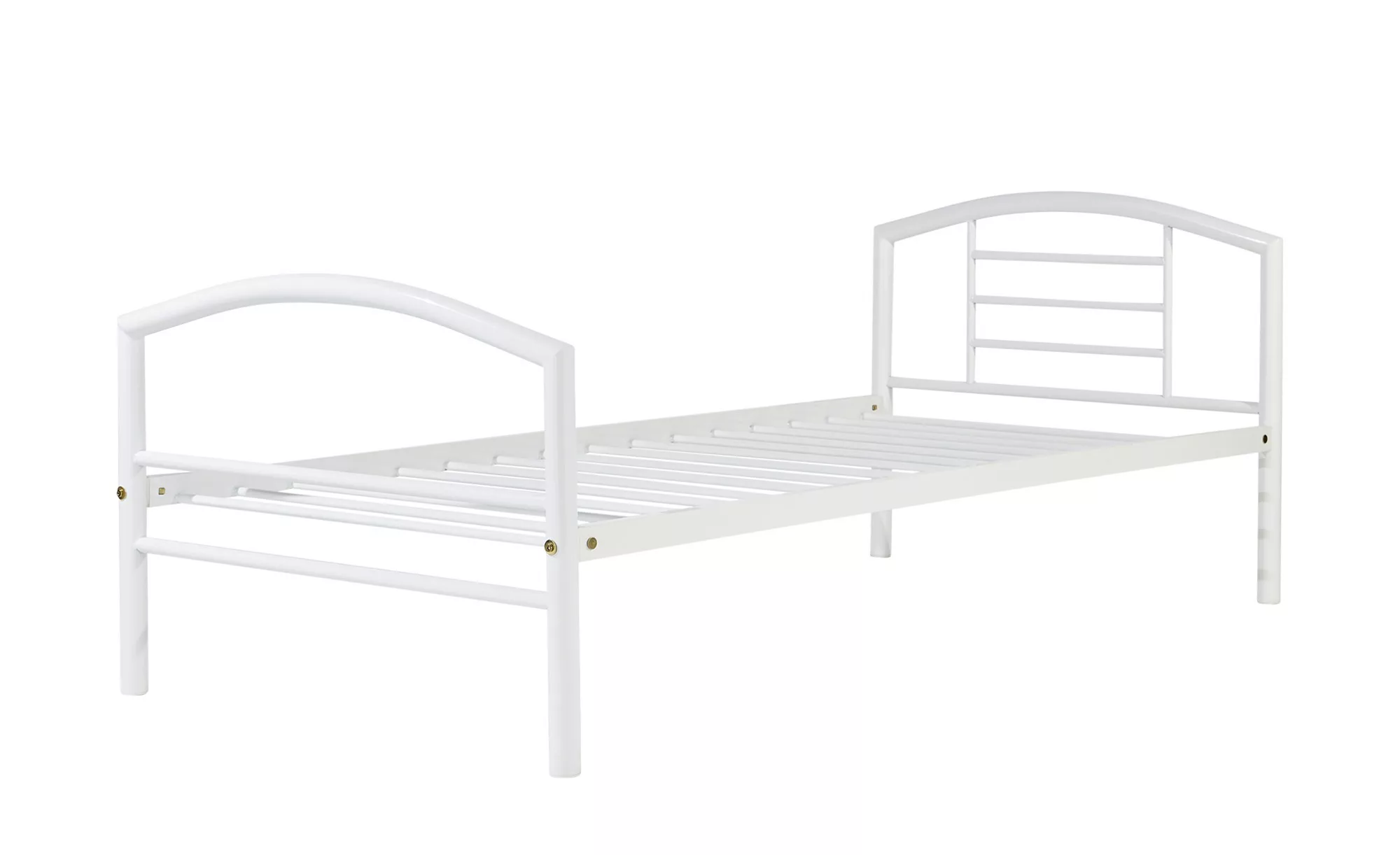 Metallbett  Arena - weiß - 97 cm - 79 cm - 209 cm - Sconto günstig online kaufen