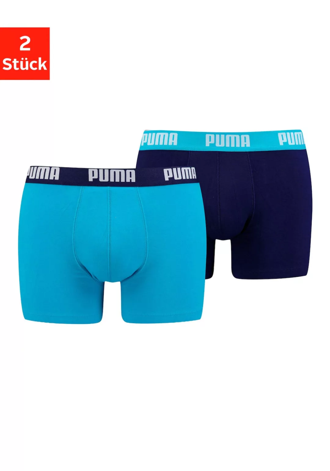 PUMA Boxer, (Packung, 2er-Pack), mit Puma Webbund günstig online kaufen