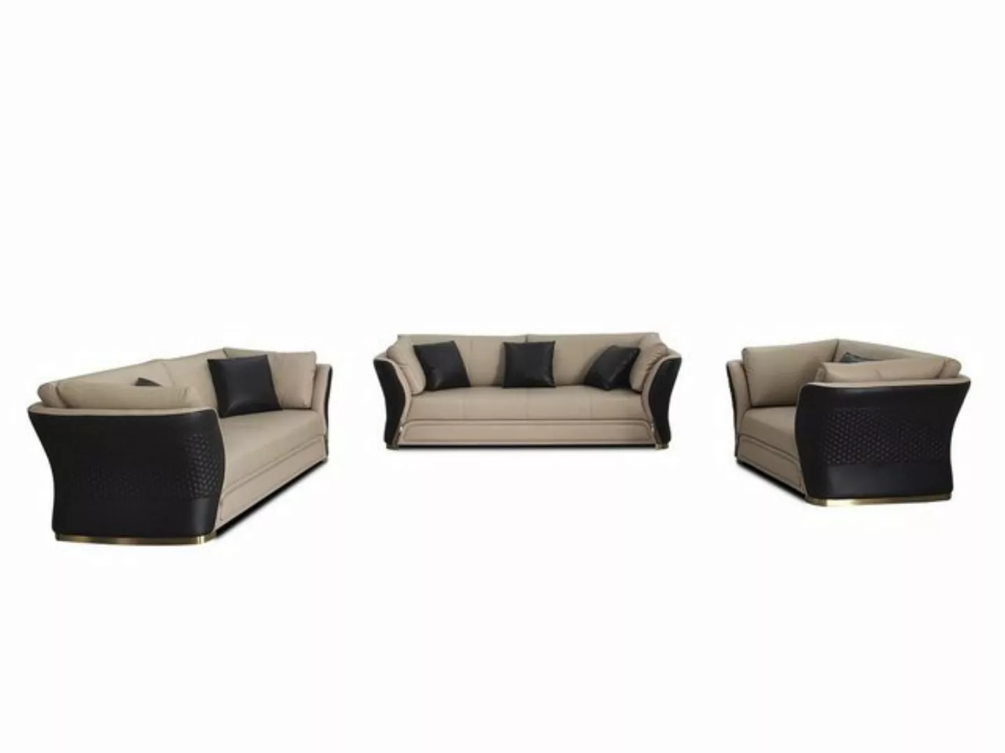 JVmoebel 3-Sitzer, Sofa Dreisitzer Couch Polster Design Sitz Sofas Zimmer M günstig online kaufen