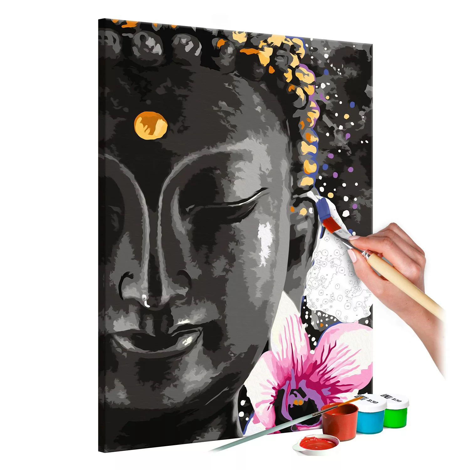 home24 Bild Buddha & Flower günstig online kaufen