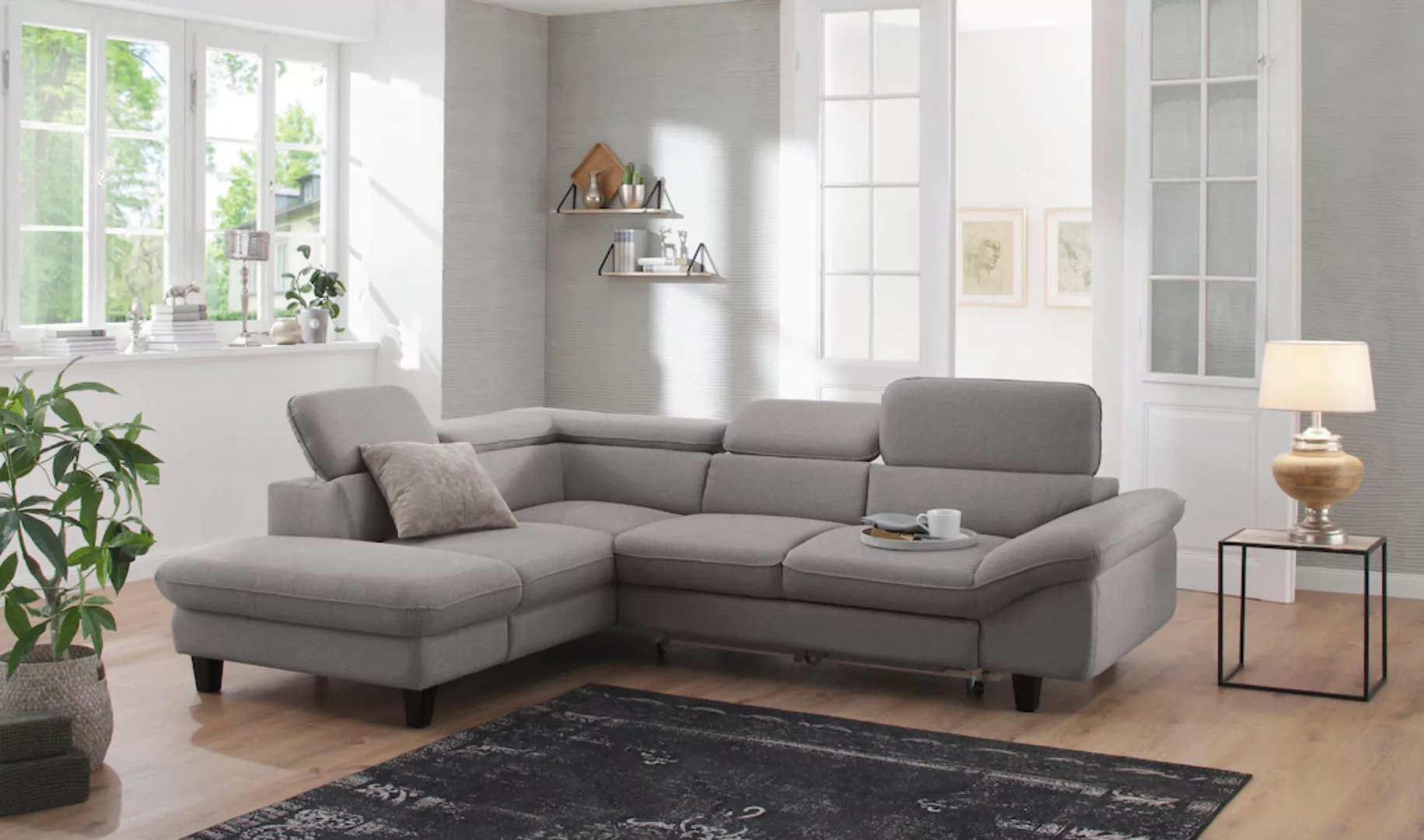 Home affaire Ecksofa "Pilot L-Form" günstig online kaufen