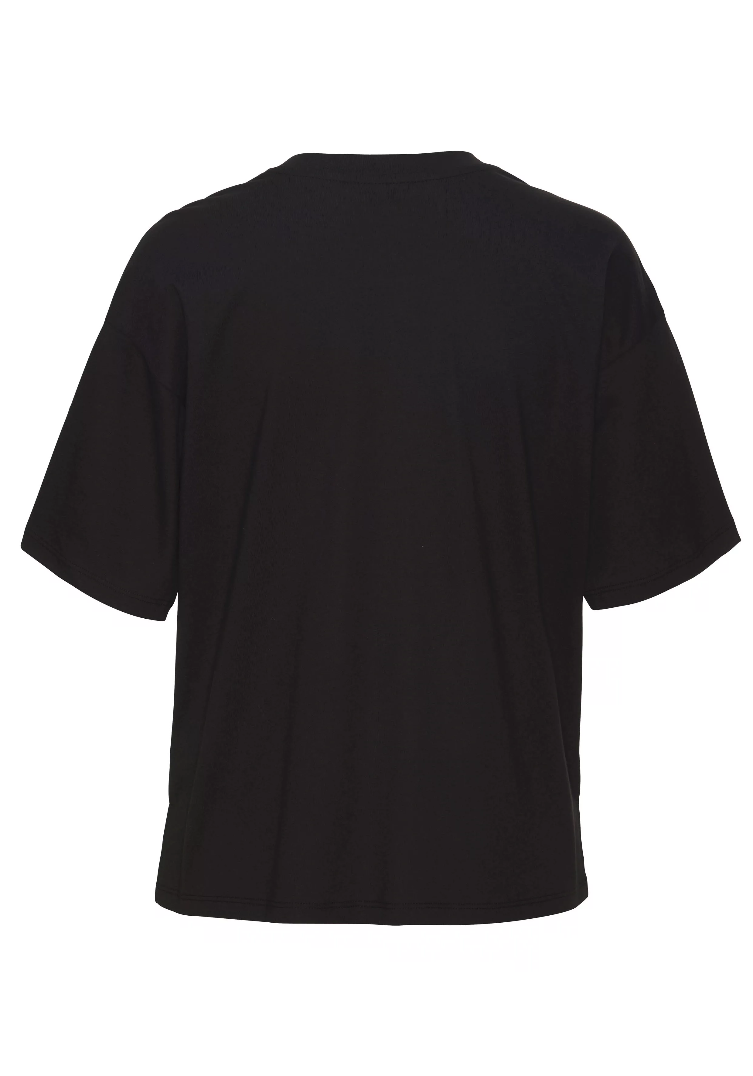 Herrlicher Print-Shirt Stinella Jersey Carbon Brushed „Herrlicher“ Print, 1 günstig online kaufen