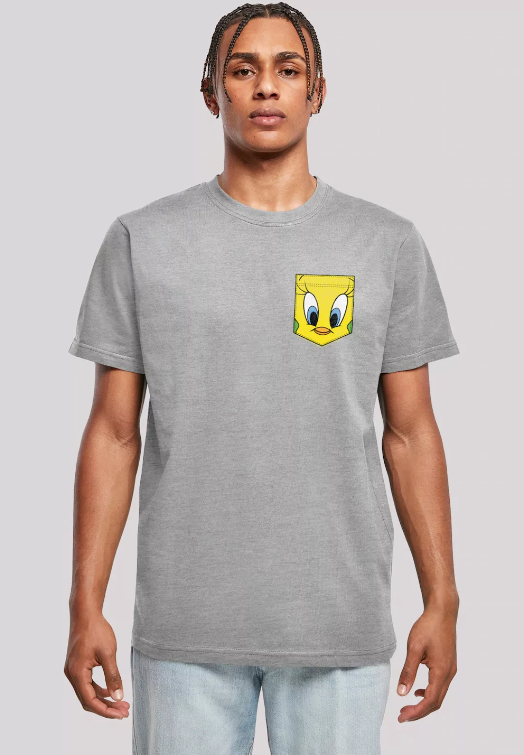 F4NT4STIC T-Shirt "Looney Tunes Tweety Pie Faux Pocket", Print günstig online kaufen