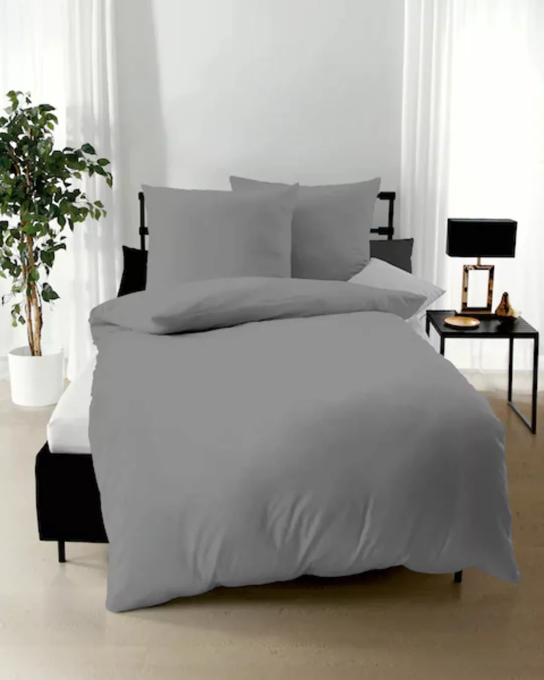 Kaeppel Bettwäsche Bettwäsche, Mako-Satin, Uni günstig online kaufen