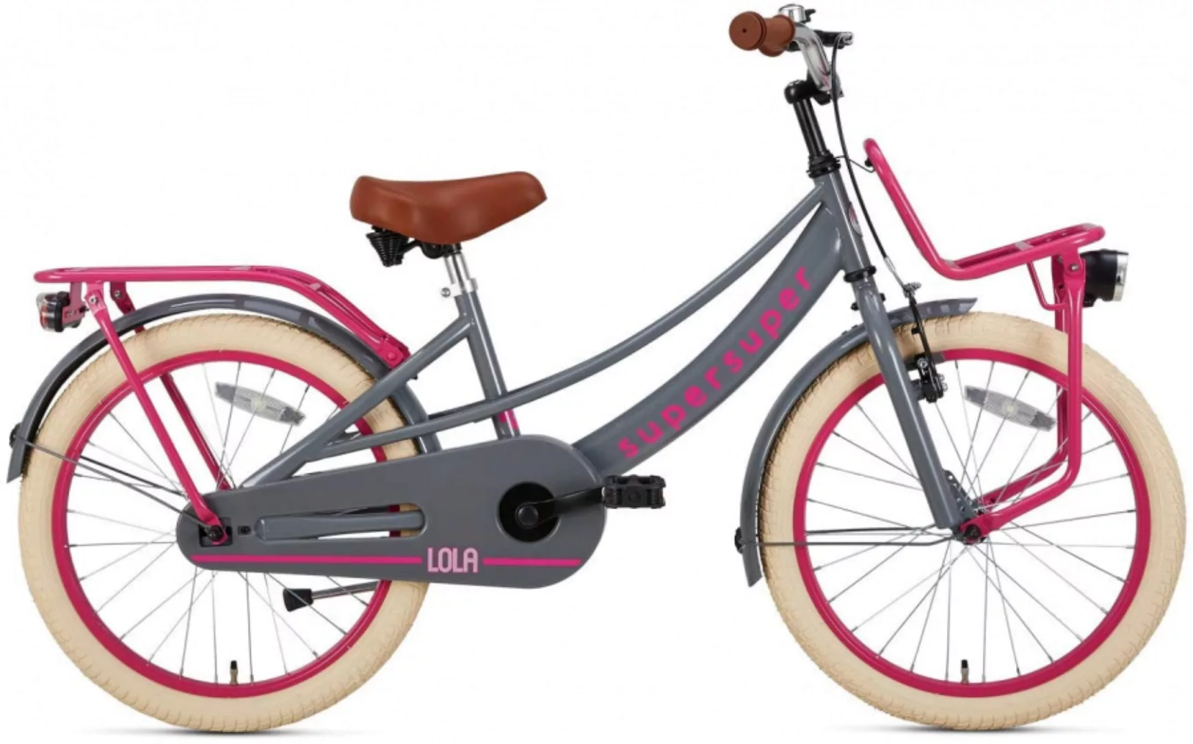 Lola 20 Zoll 31,75 Cm Mädchen Rücktrittbremse Rosa/grau günstig online kaufen