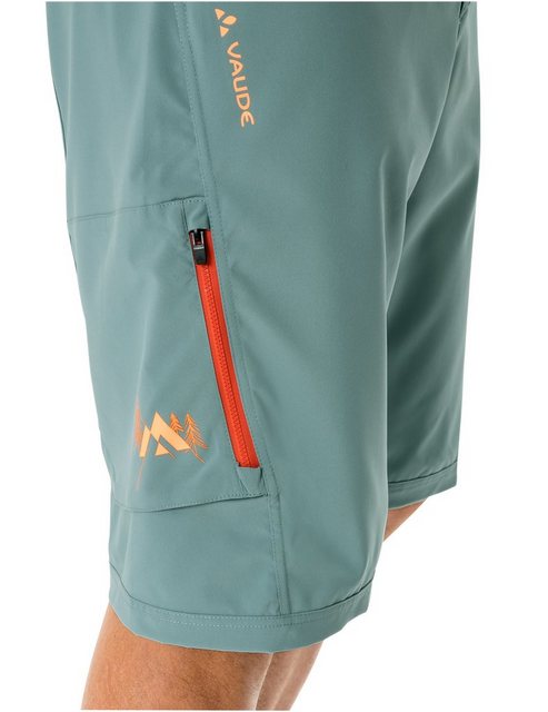 VAUDE Radhose MEN'S LEDRO SHORTS mit kontrastfarbenen Details günstig online kaufen