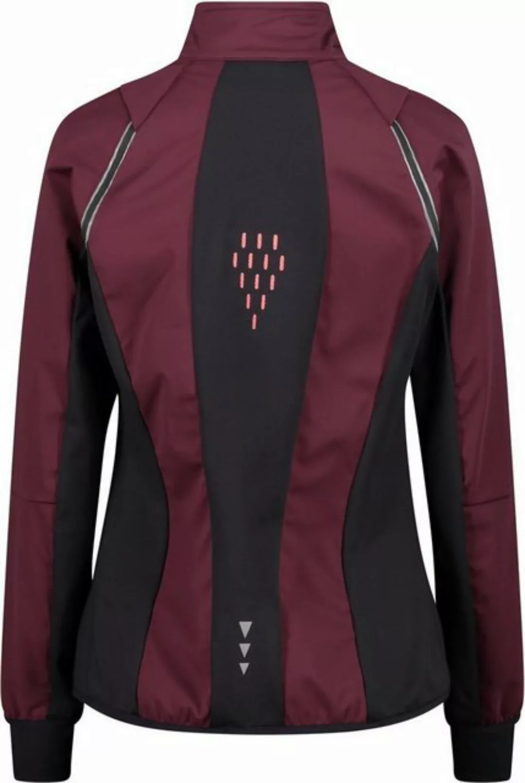 CMP Funktionsjacke WOMAN JACKET WITH DETACHABLE SLEEVES BURGUNDY günstig online kaufen