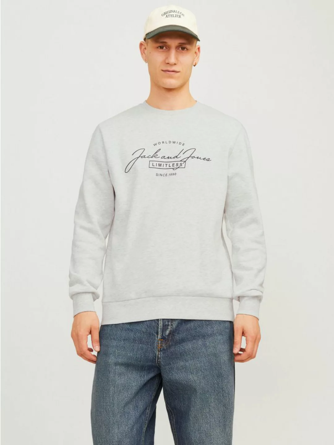 Jack & Jones Sweatshirt JJFERRIS SWEAT CREW NECK günstig online kaufen