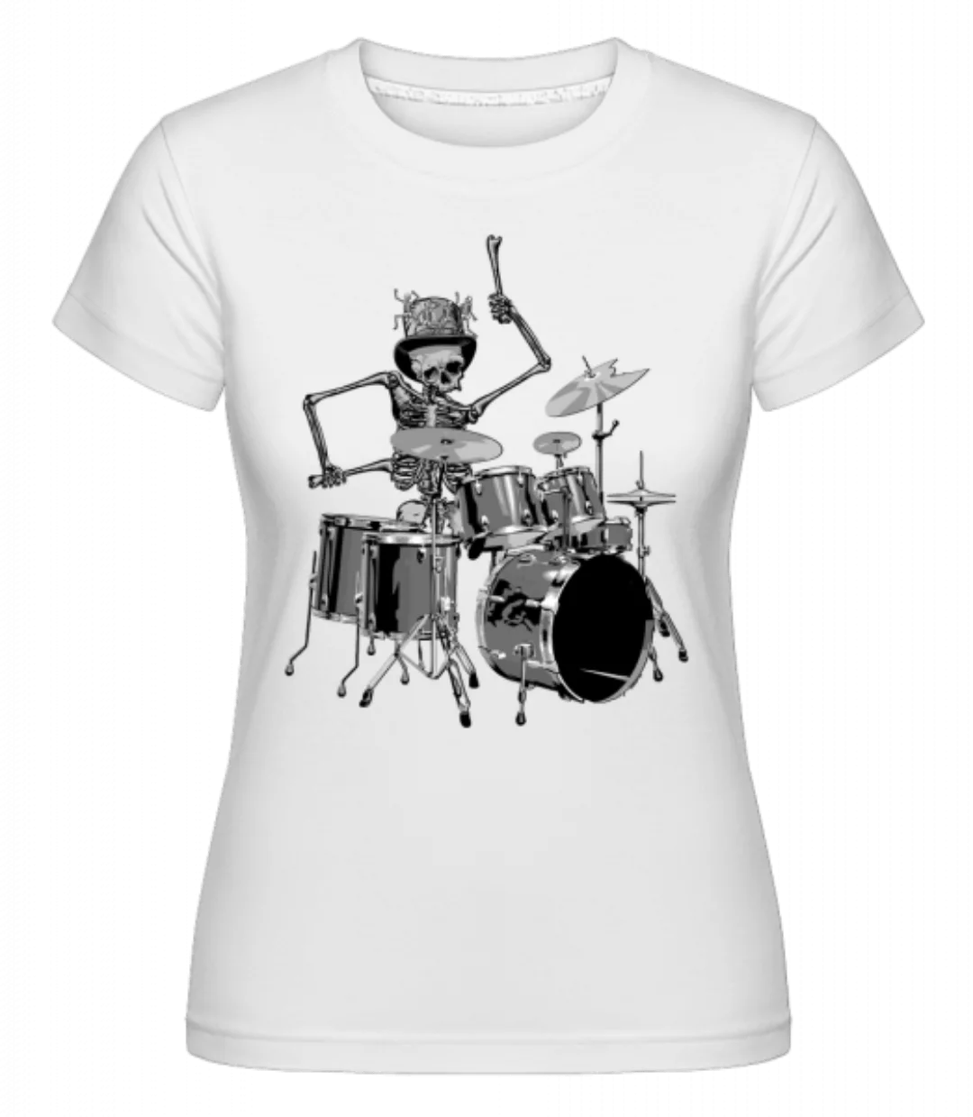 Schlagzeug Skelett · Shirtinator Frauen T-Shirt günstig online kaufen