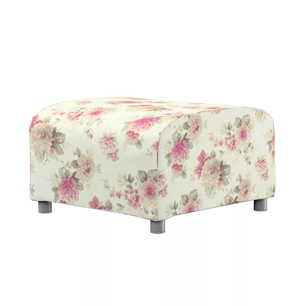 Bezug für Klippan Hocker, beige- rosa, Husse, Klippan Hocker, Londres (141- günstig online kaufen