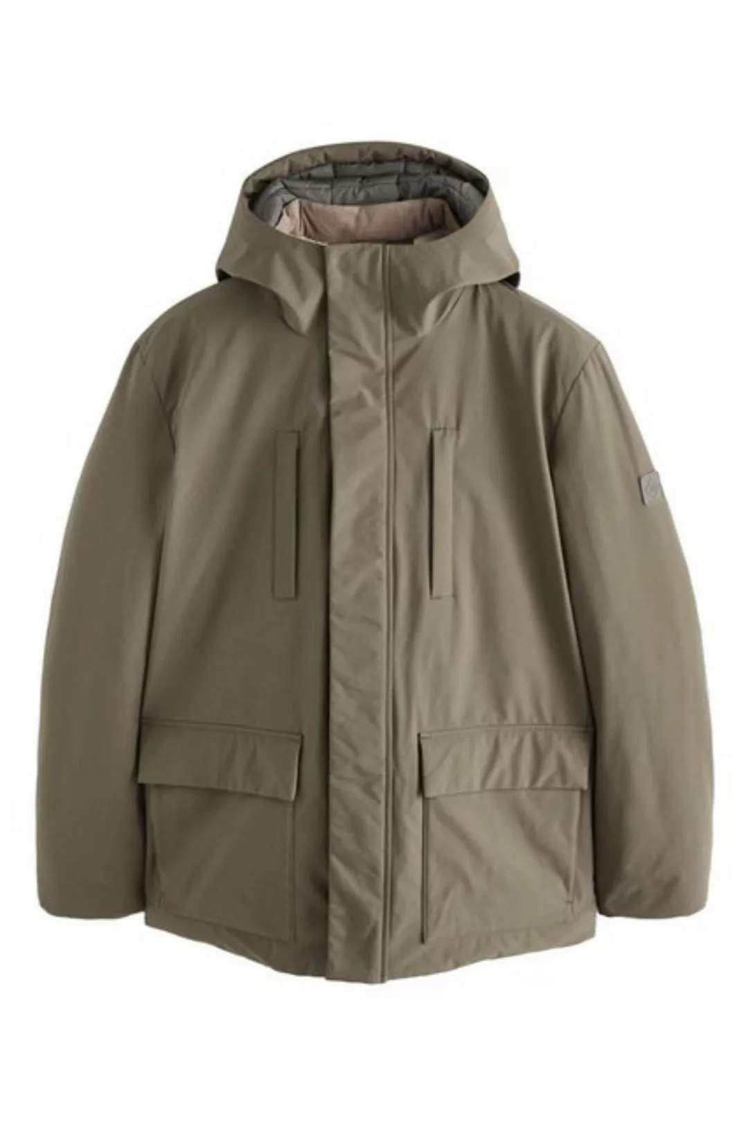 Next Anorak Wasserabweisender Parka Teddyfellfutter 4 Taschen (1-St) günstig online kaufen