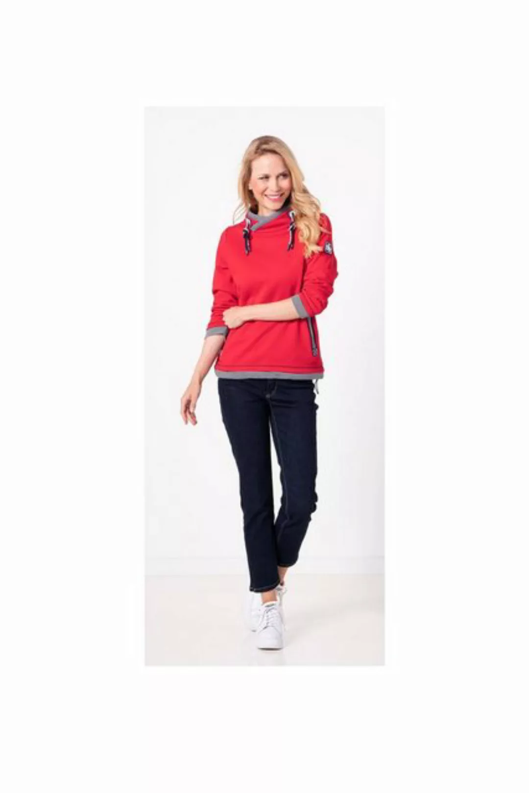 SER Sweatshirt Sweatshirt Ringelblenden W9924620S auch in großen Größen günstig online kaufen