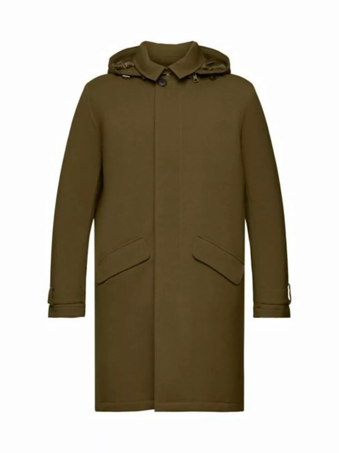 Esprit Collection Wintermantel Recycelt: Wattierter Mac Coat mit flexibler günstig online kaufen