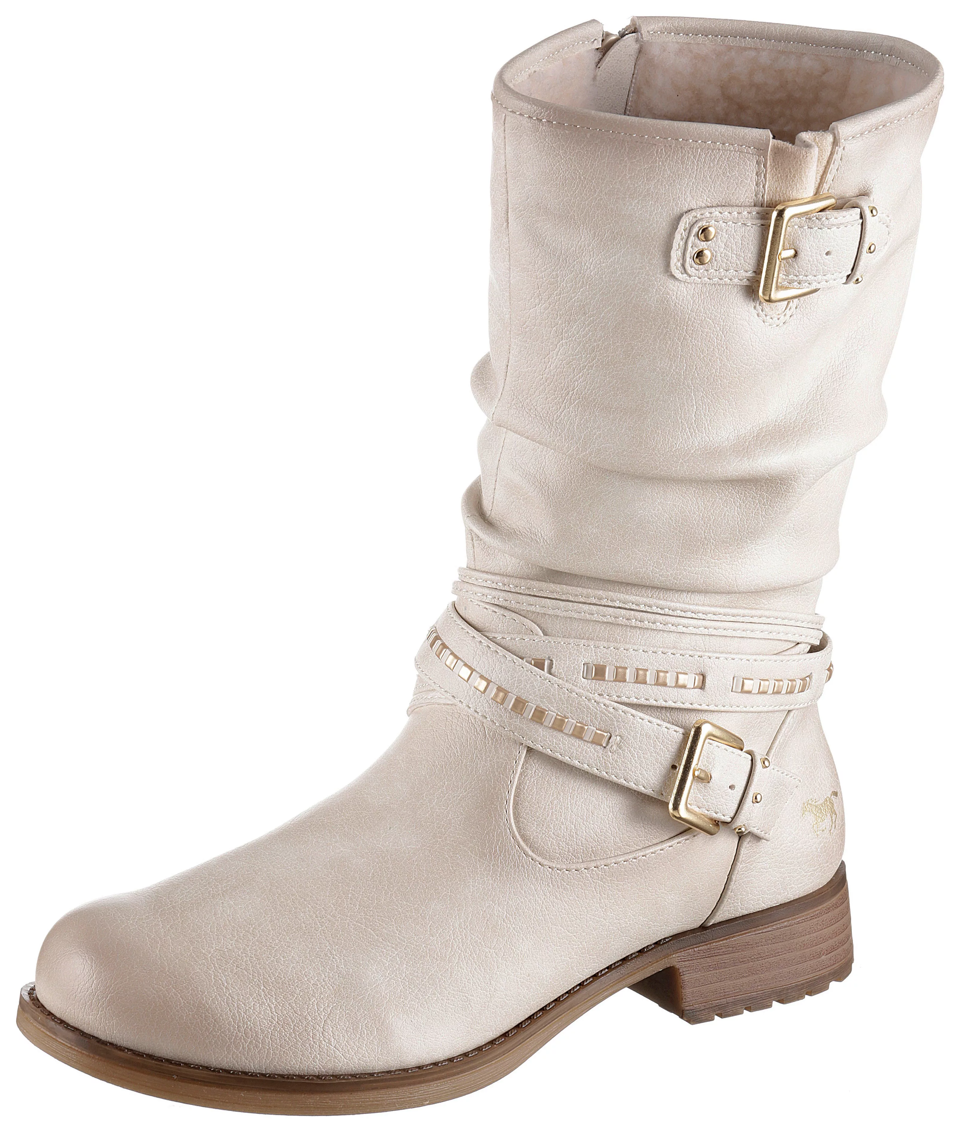 Mustang Shoes Winterstiefel, Stiefelette, Winterboots mit Zierschnallen am günstig online kaufen