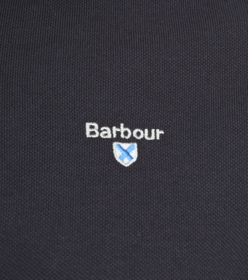 Barbour Basic Poloshirt Dunkelgrau - Größe M günstig online kaufen