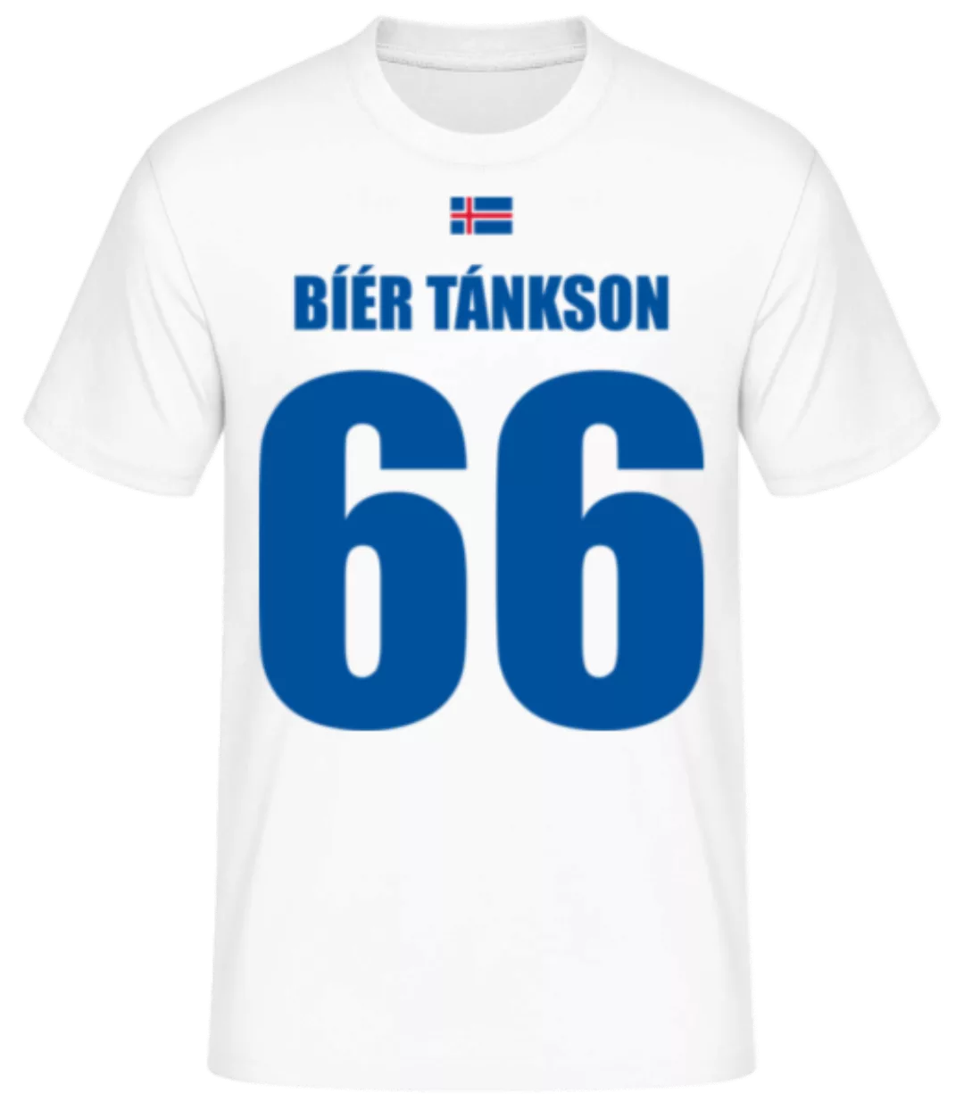 Island Fußball Trikot Bíér Tánkson · Männer Basic T-Shirt günstig online kaufen