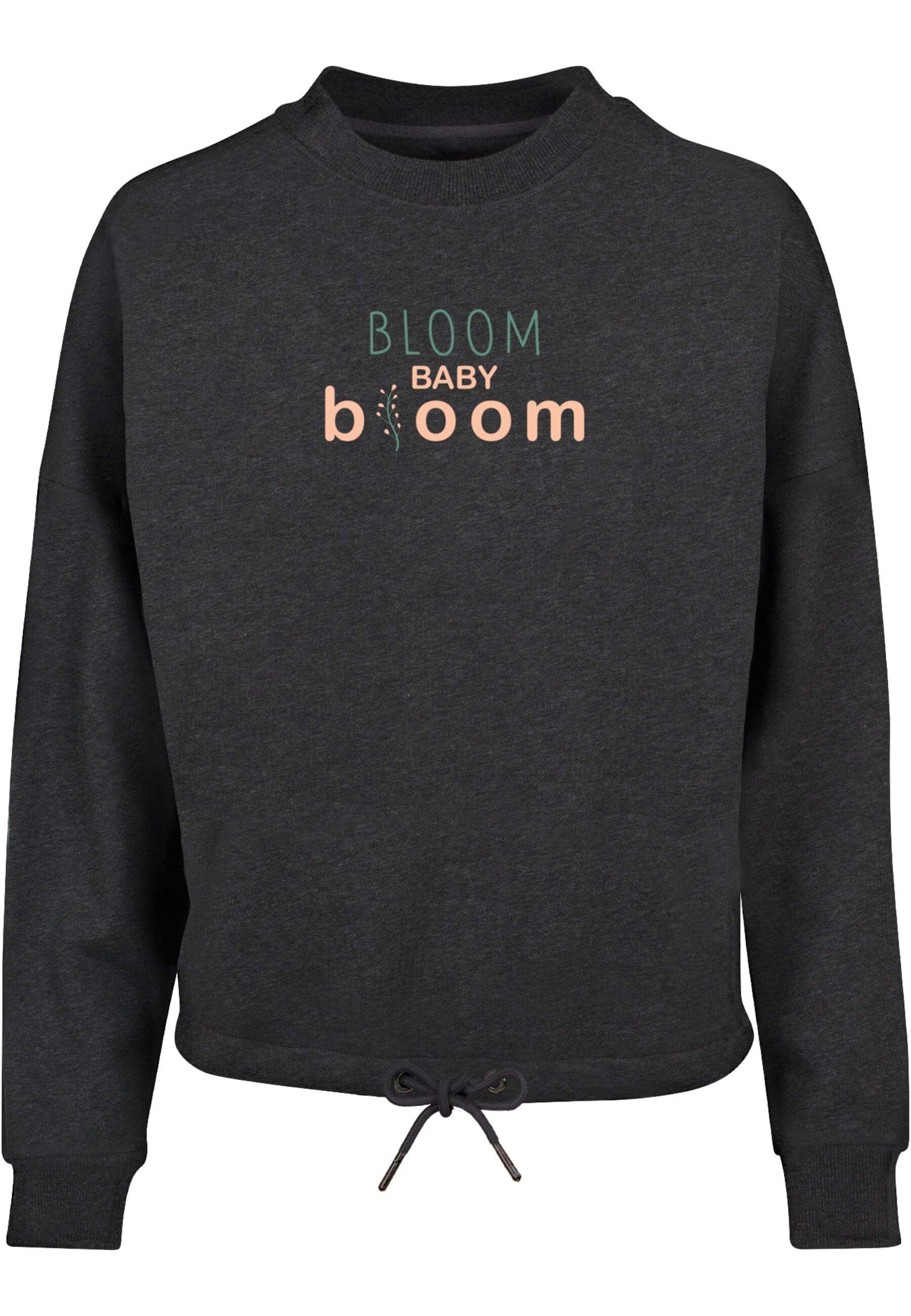 Merchcode Sweater "Merchcode Damen Ladies Spring - Bloom baby Oversize Crew günstig online kaufen