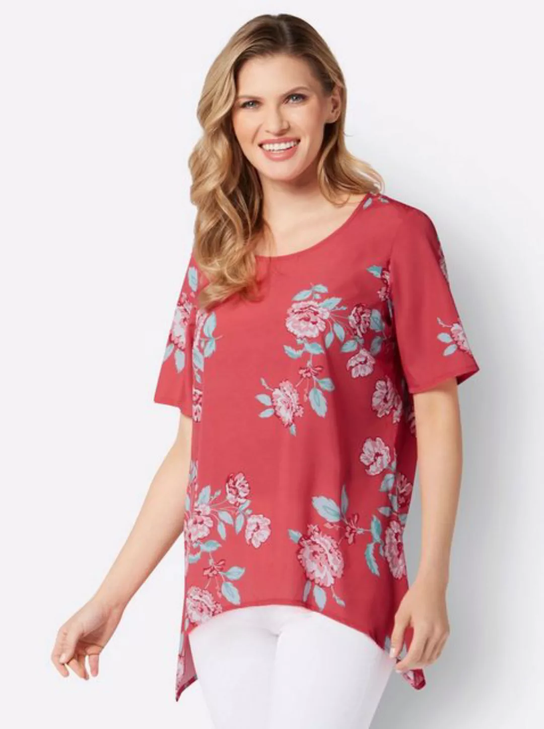 Sieh an! Klassische Bluse Schlupfbluse günstig online kaufen
