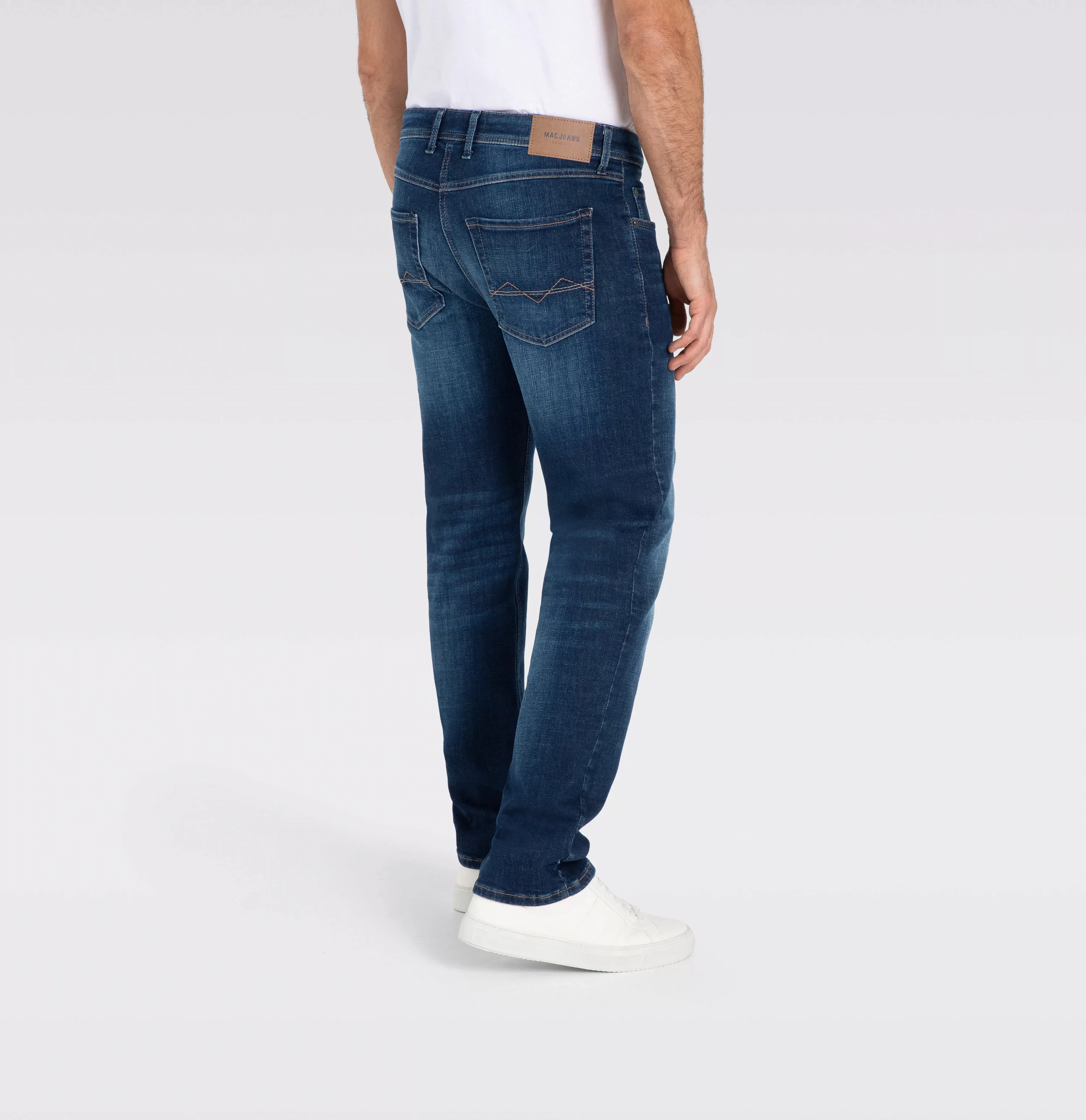 MAC Straight-Jeans Arne in gepflegter Optik, mit Stretch günstig online kaufen