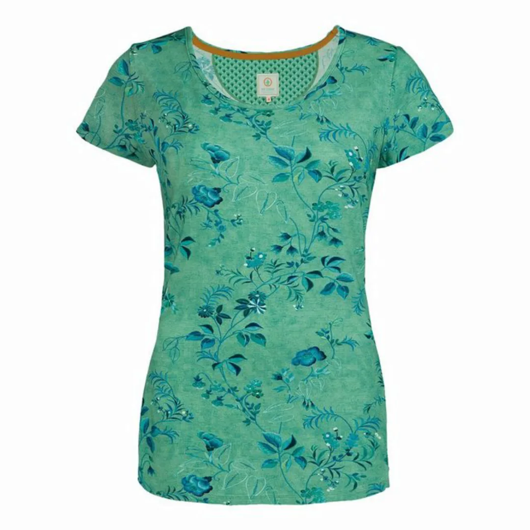 PiP Studio T-Shirt Tilly Short Sleeve Tokyo Blossom aus geschmeidiger Visko günstig online kaufen