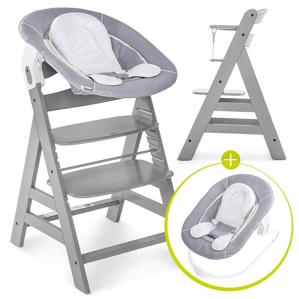 Hauck Hochstuhl Alpha Plus Grey - günstig online kaufen