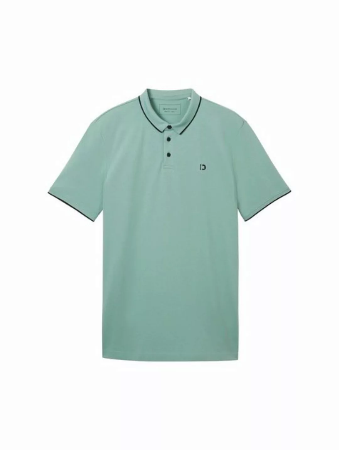 TOM TAILOR Denim T-Shirt polo with tipping günstig online kaufen