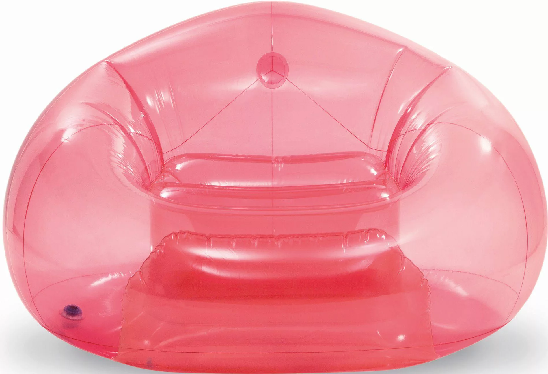 Intex Luftsessel TRANSPARENT BEANLESS BAG CHAIR günstig online kaufen