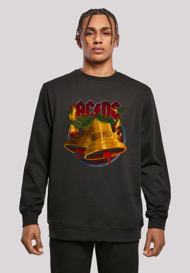 F4NT4STIC Kapuzenpullover ACDC Christmas Weihnachten Hells Bells Print günstig online kaufen