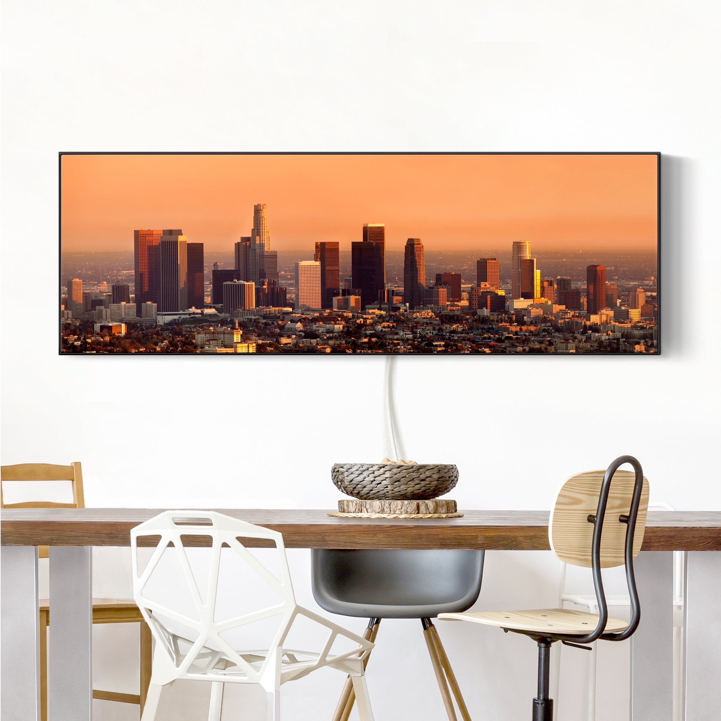 LED-Wechselbild Skyline of Los Angeles günstig online kaufen