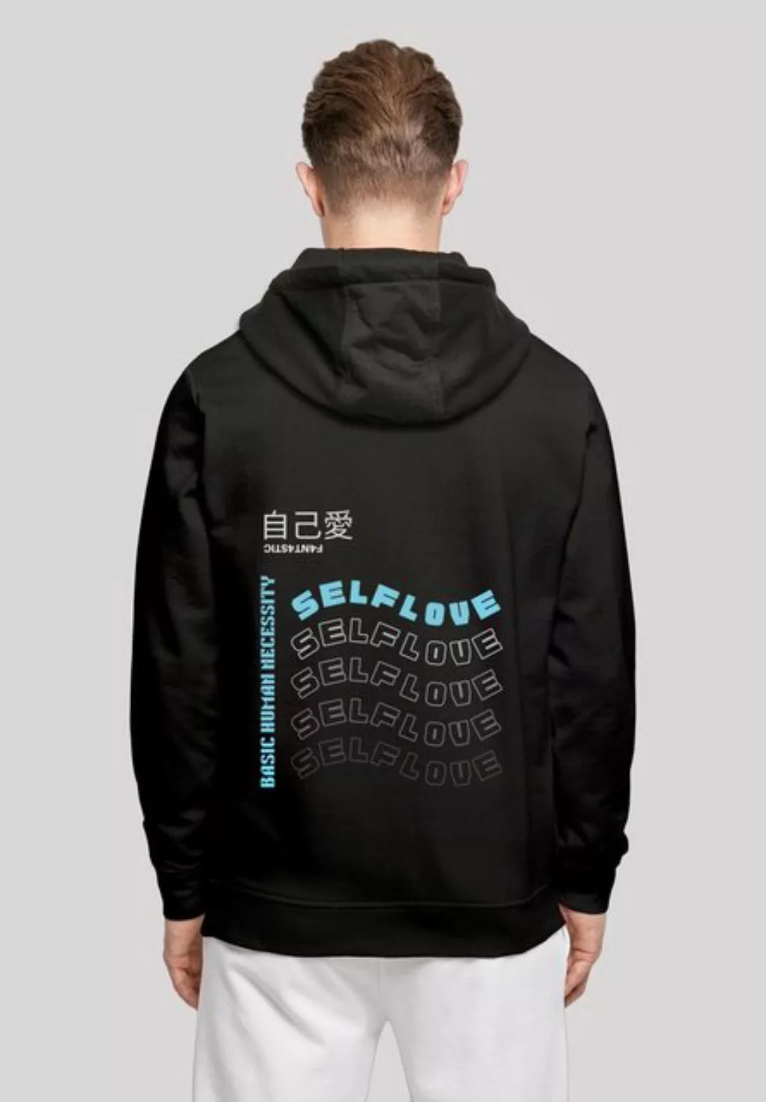 F4NT4STIC Kapuzenpullover Self Love Back HOODIE Print günstig online kaufen